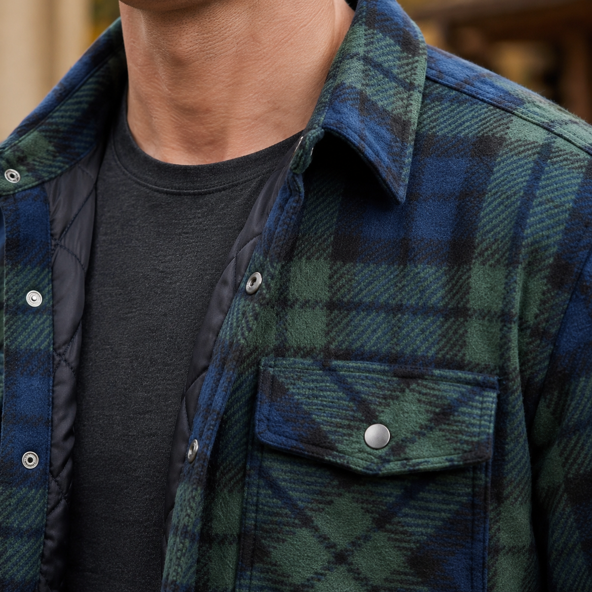 Adrian-Ellis Plaid Jacket