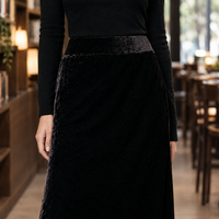 Rosalie-Rae Velvet Skirt