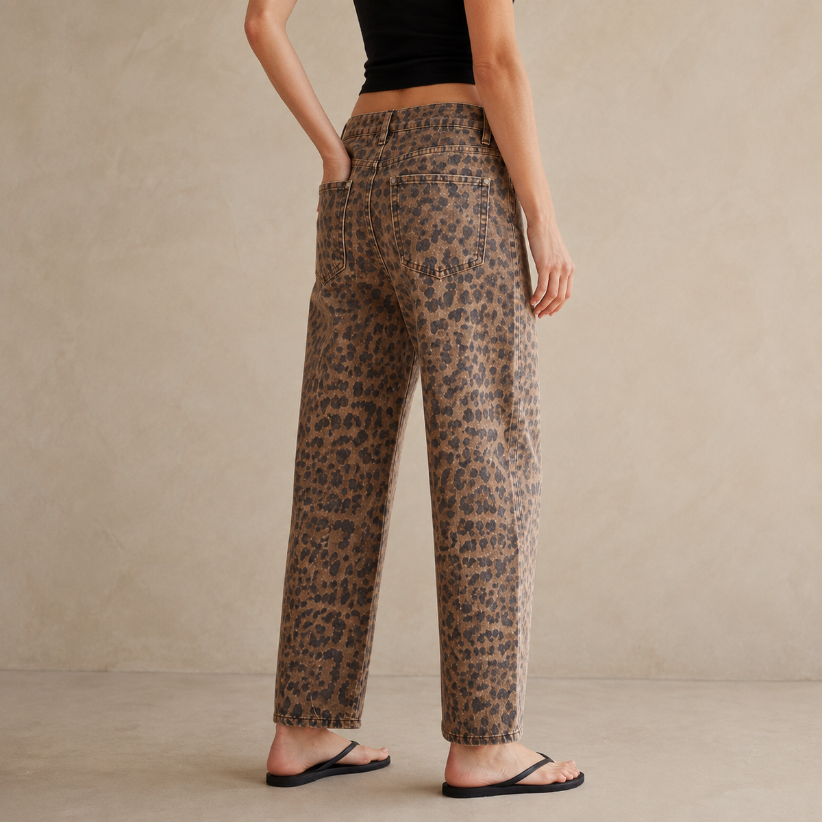 Evangeline-Rose Barrel Jeans