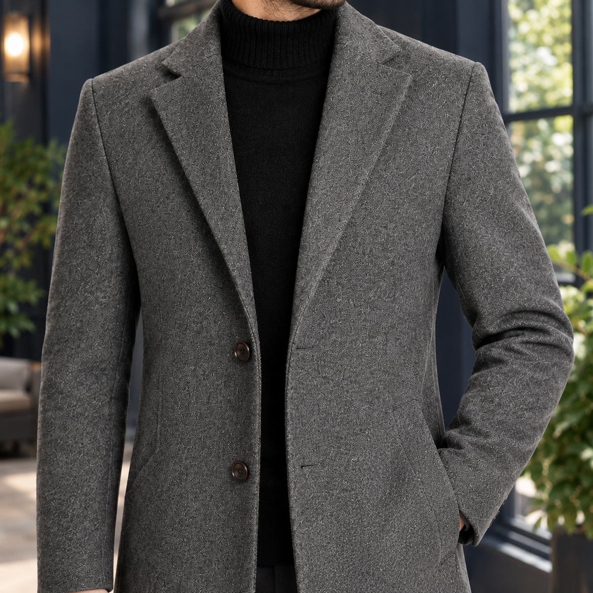 Alec-Rhys Wool Coat