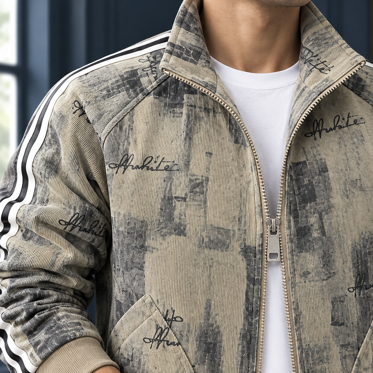 Gareth Printed Jacket