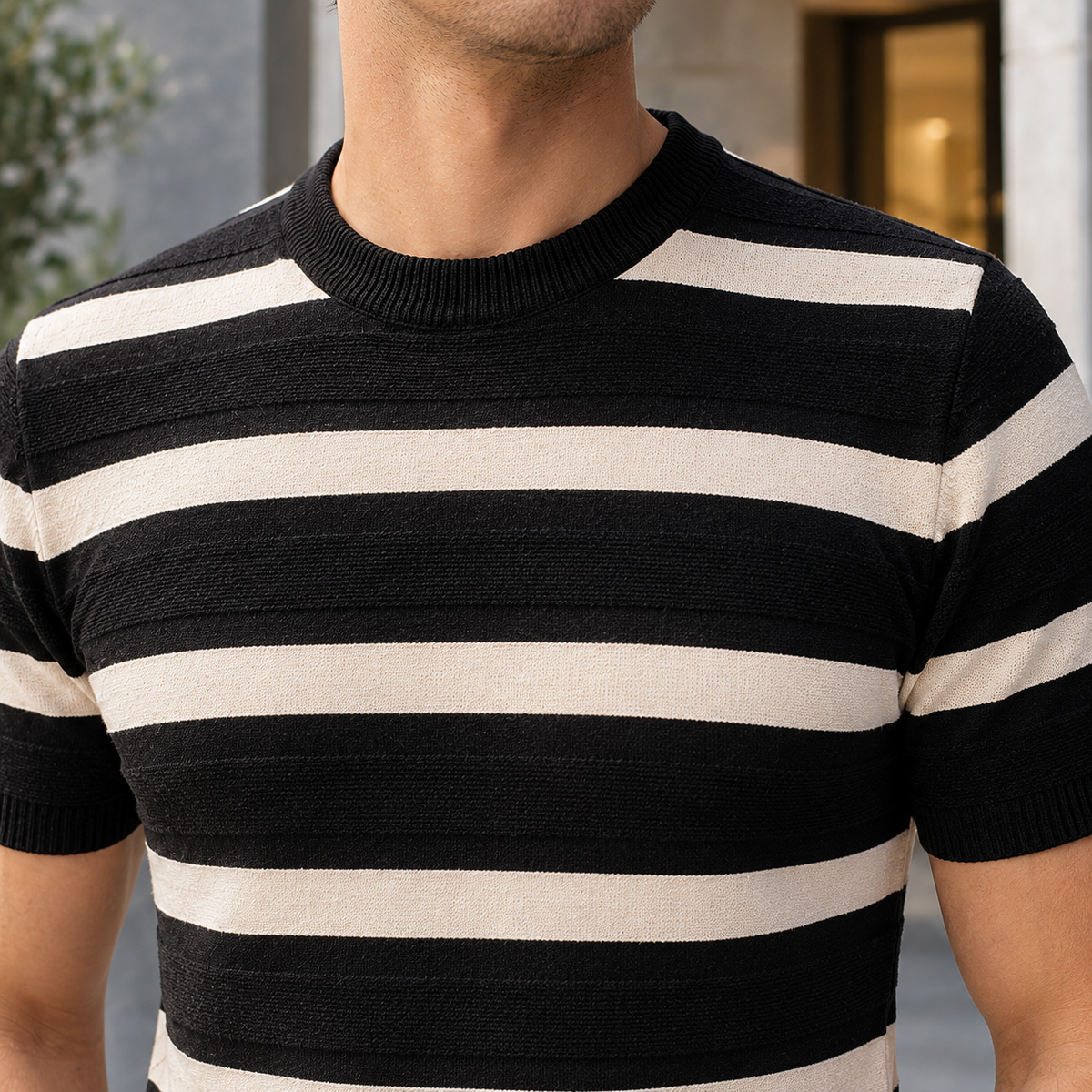 Simon Striped Sweater