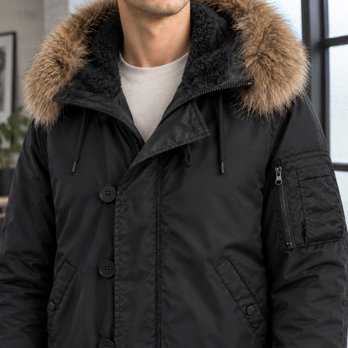 Philemon-West Aviator Jacket