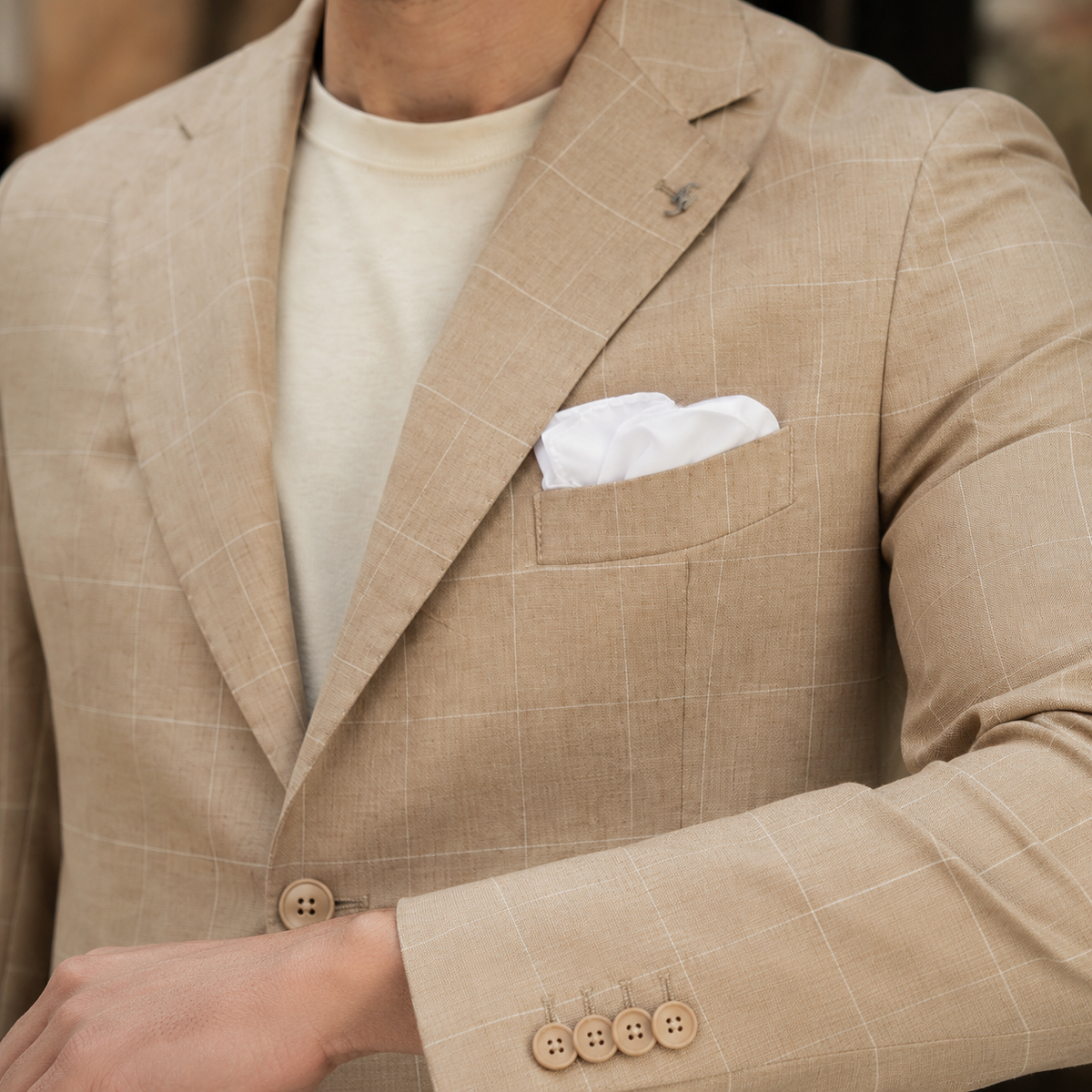 Bertrand Windowpane Jacket