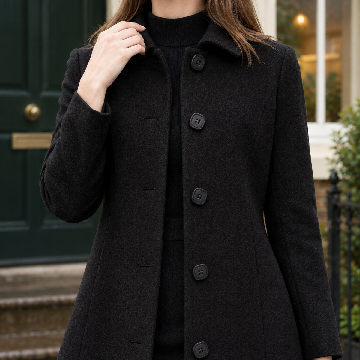 Ludovica-Jade A-Line Coat