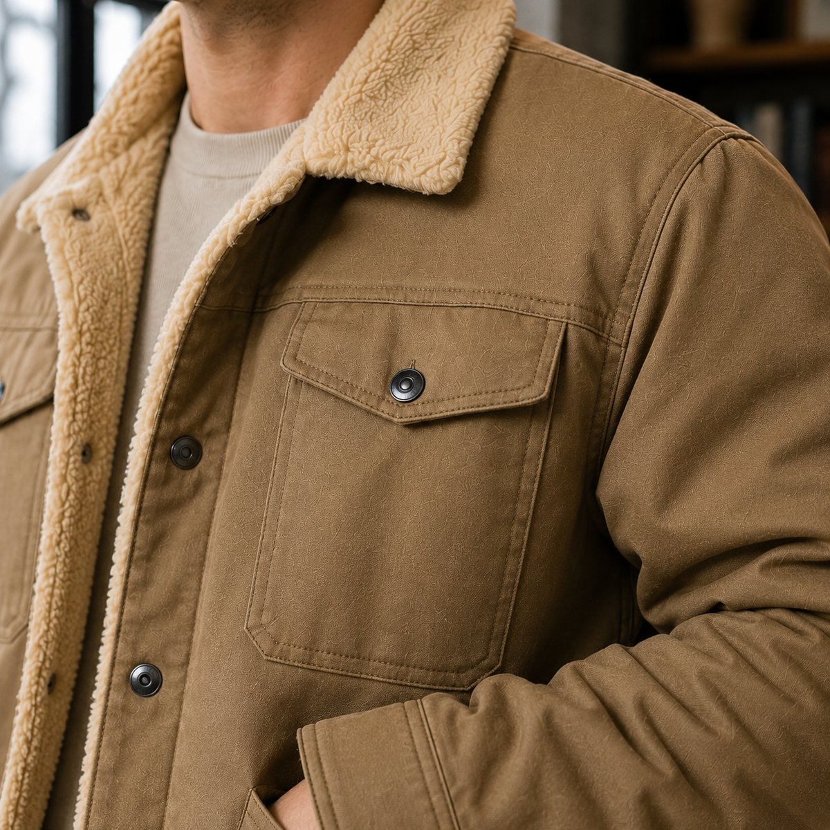 Philip Fleece Lined Jacket