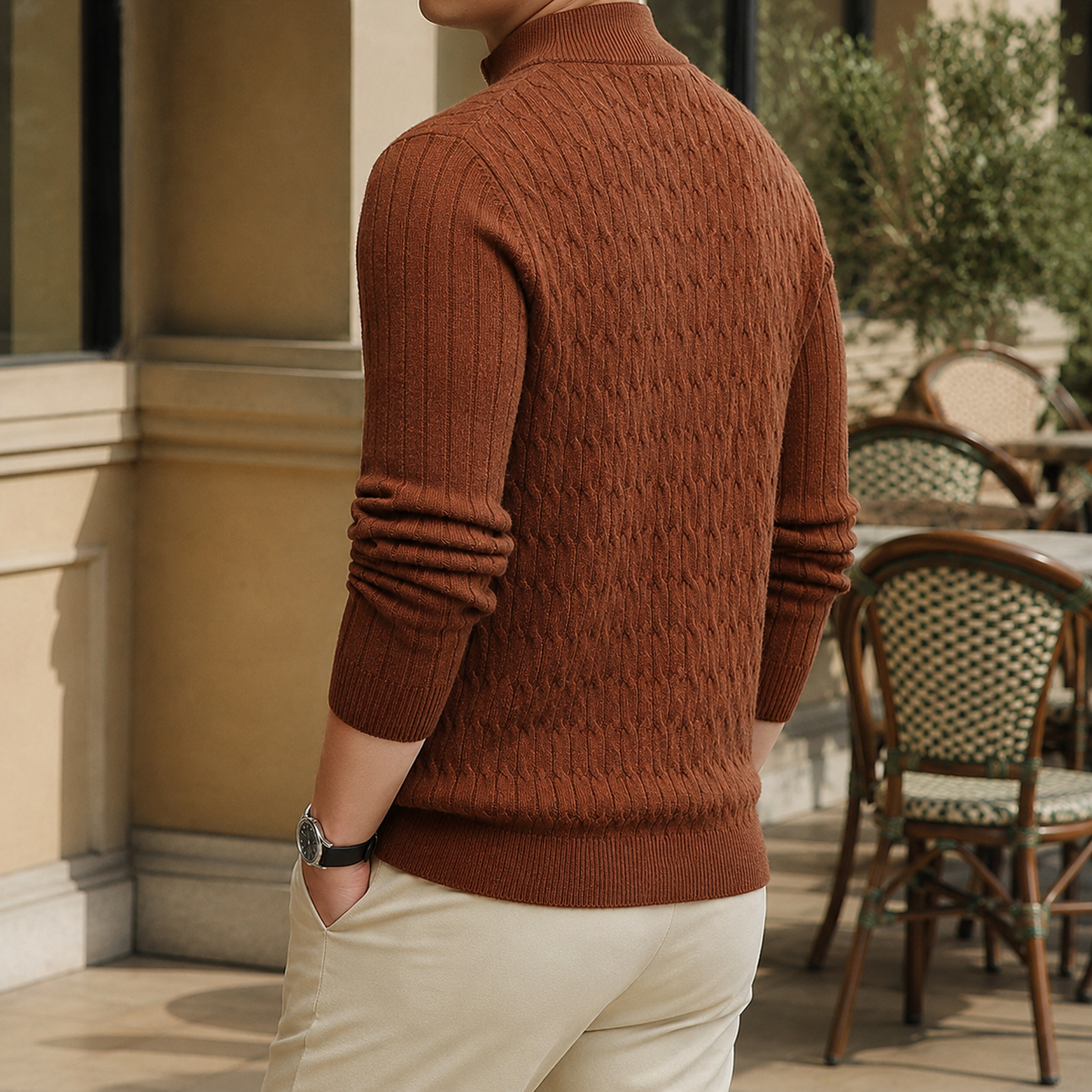 Rufus Cable Knit Sweater