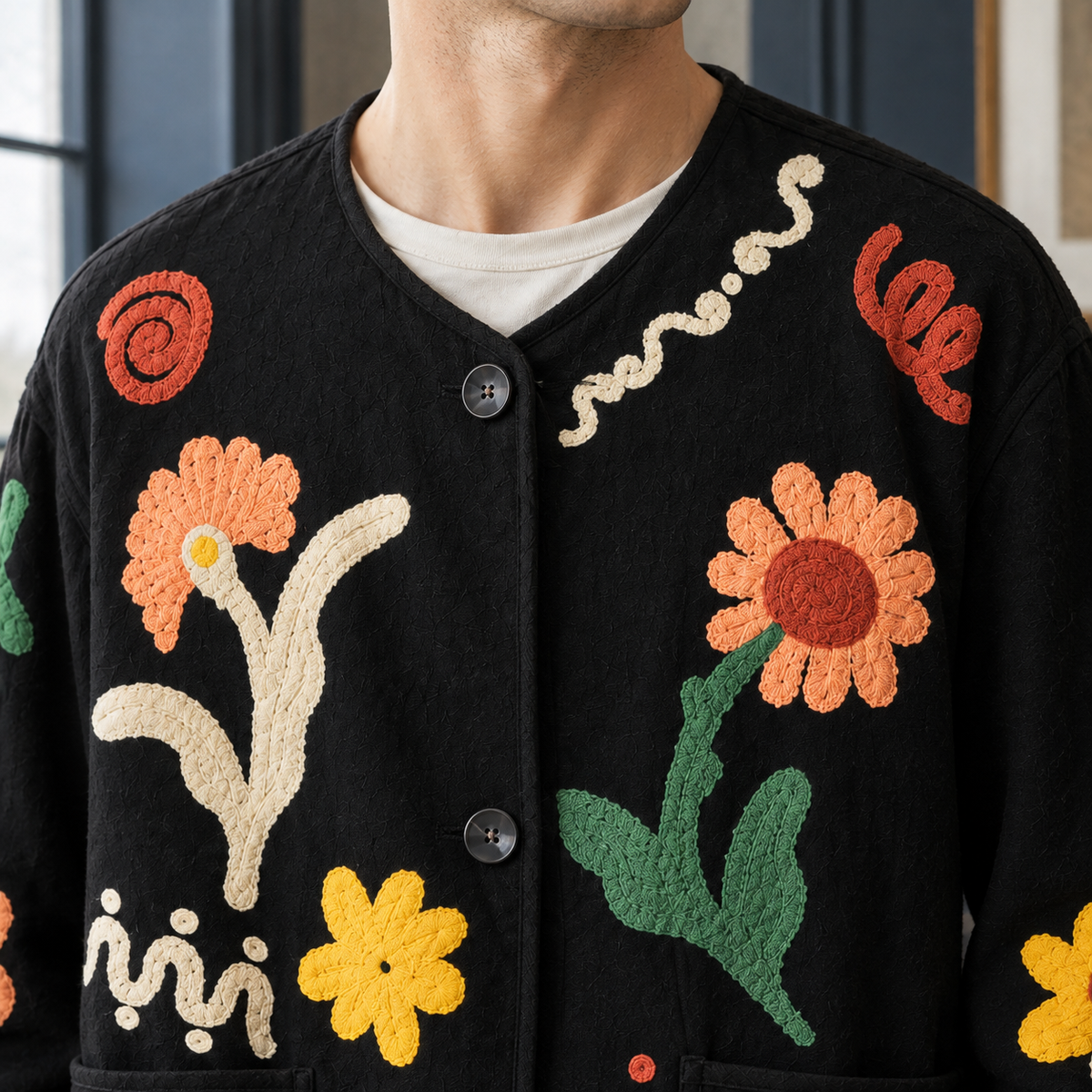 Florian-Wren Embroidered Jacket