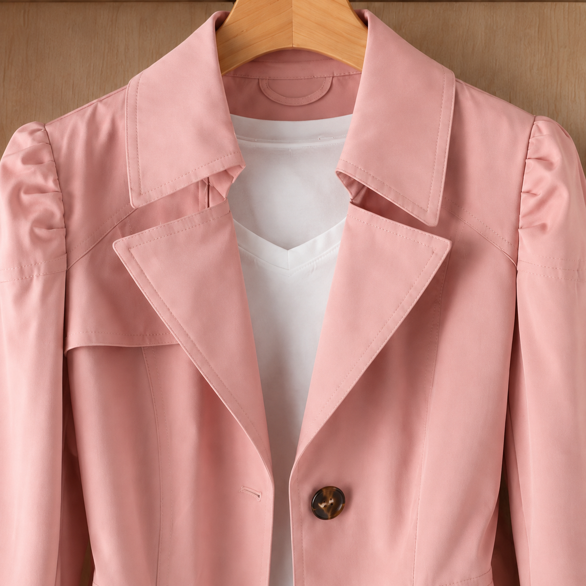 Nina-Rae Tailored Trench Coat