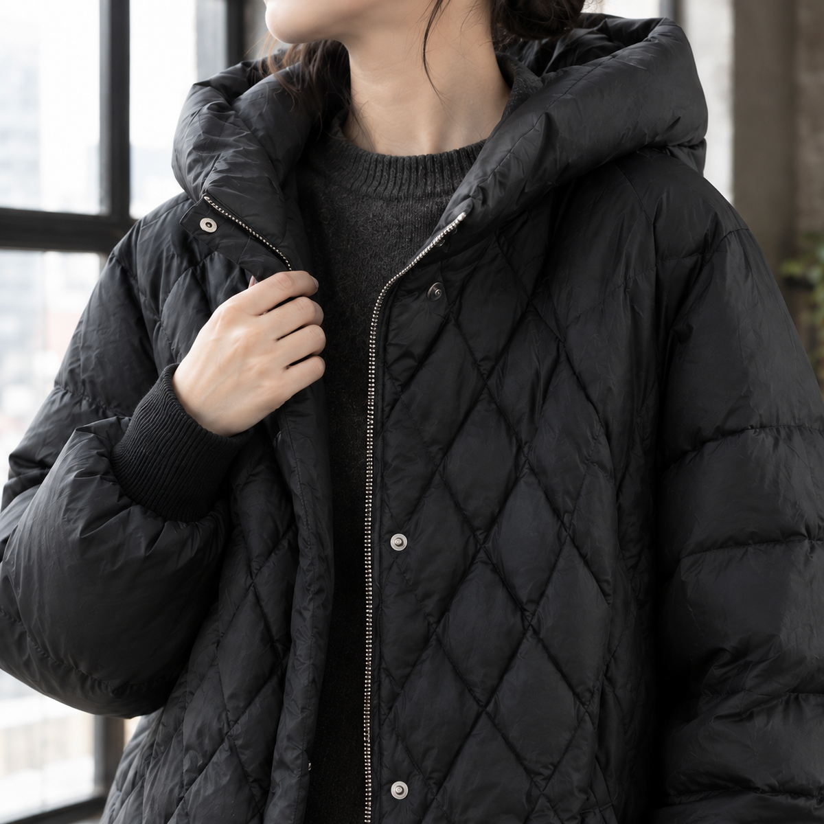 Elise-Jade Quilted Jacket