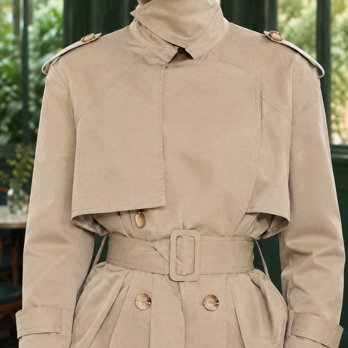 Serena-Rose Belted Jacket