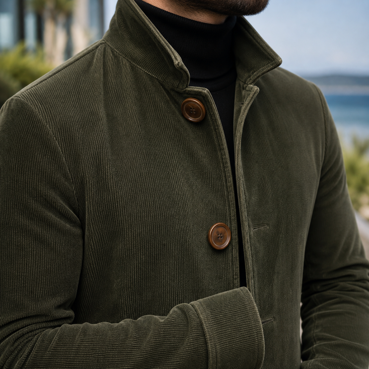 Orson-Wade Mandarin Jacket