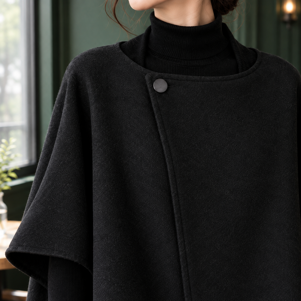 Adelia-Belle Asymmetric Jacket