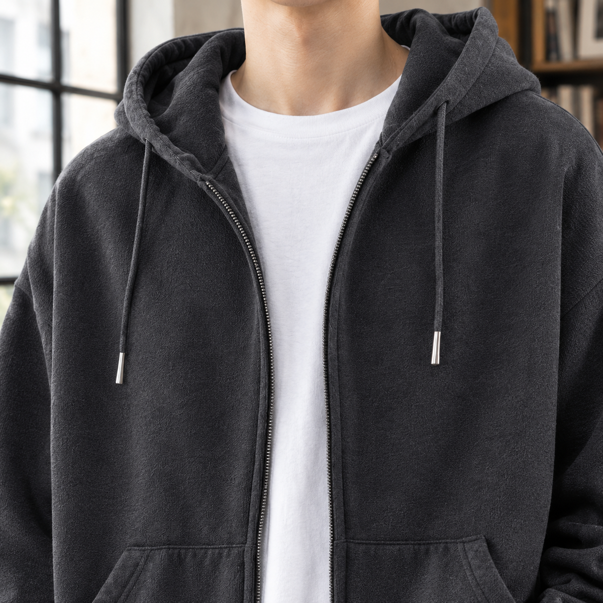 Augustin Zip-Up Hoodie