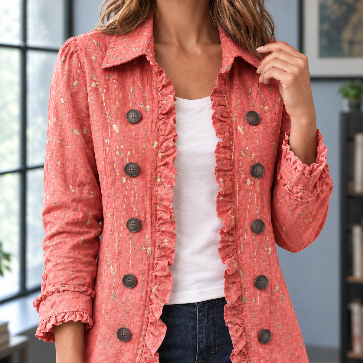 Carina-Elise Ruffle Jacket