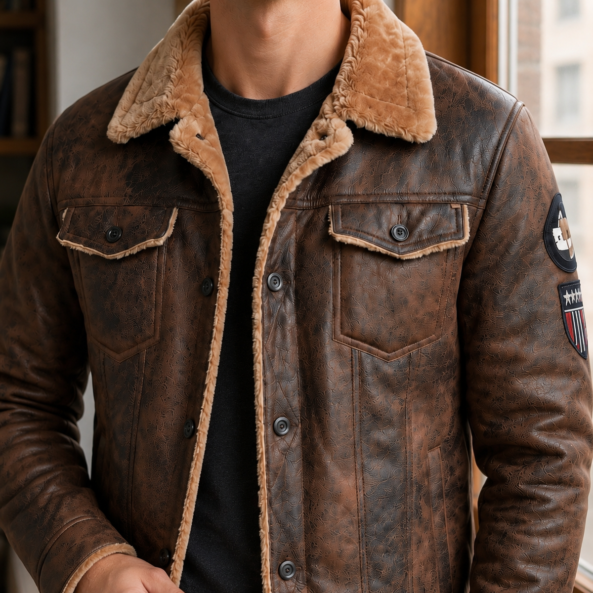 Griffin-Jude Fleece-Lined Jacket