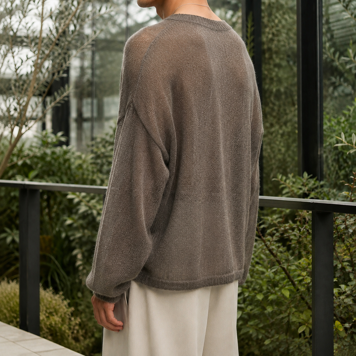 Orion Cashmere-Feel Sweater