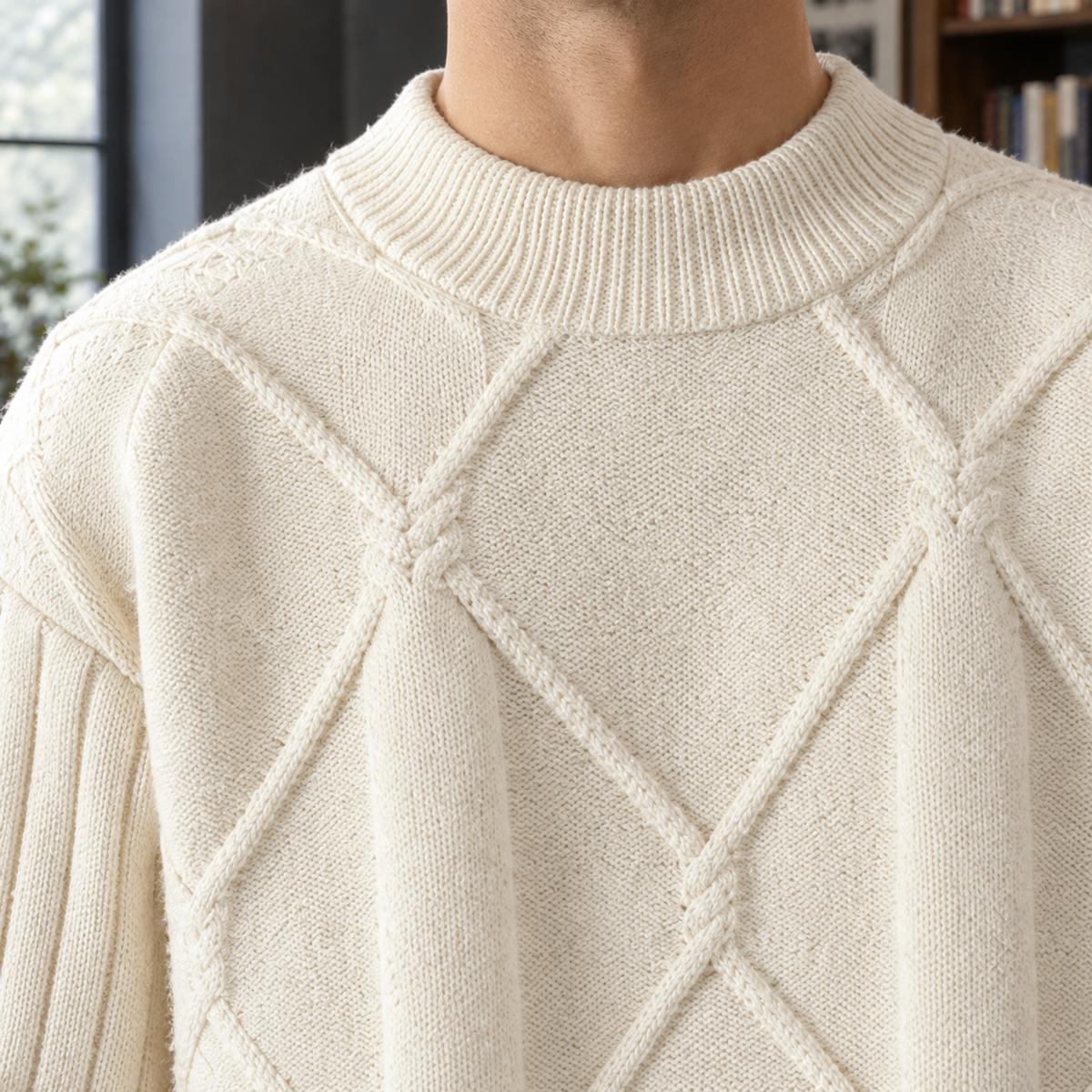 Timothy Diamond Knit Sweater