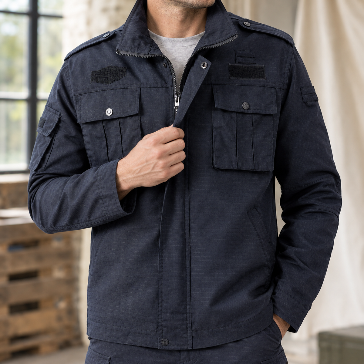 Cyprian-Rhys Utility Jacket