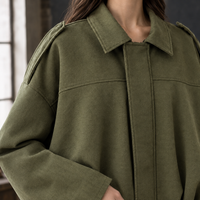 Kiera Oversized Bomber Jacket