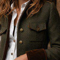 Honora-June Herringbone Jacket