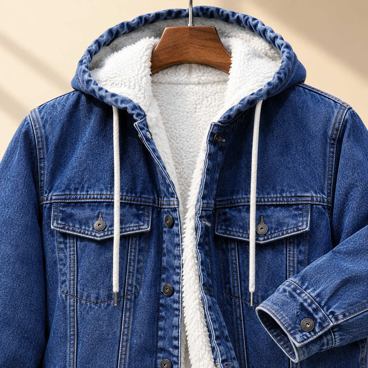 Anton-Reid Hooded Denim Jacket
