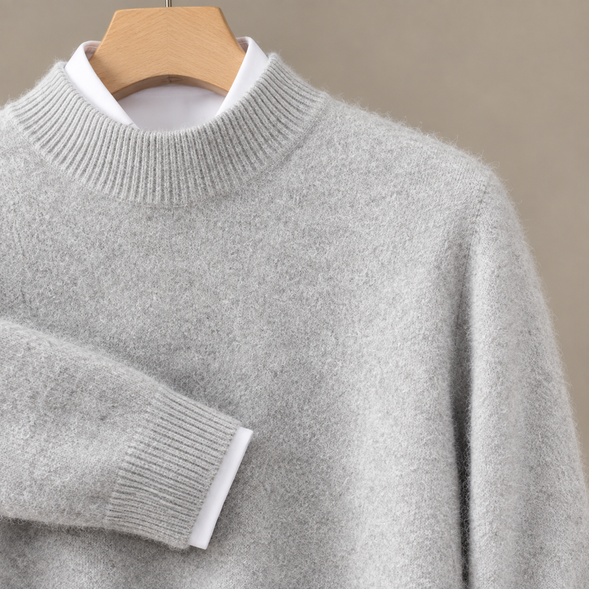 Mateo-Reid Mock Neck Sweater