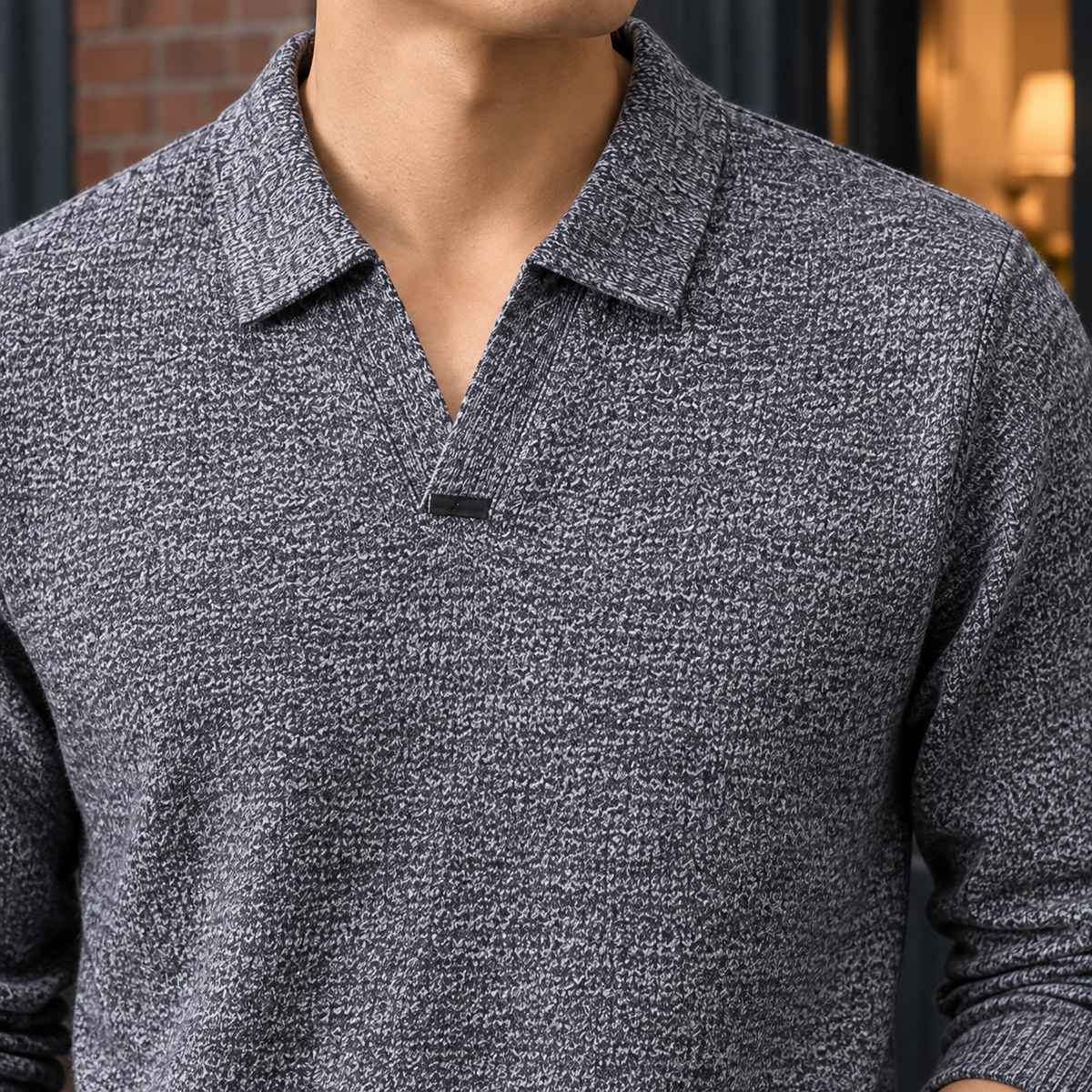 Edward Open Collar Sweater