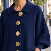 Leon-West Statement Cardigan