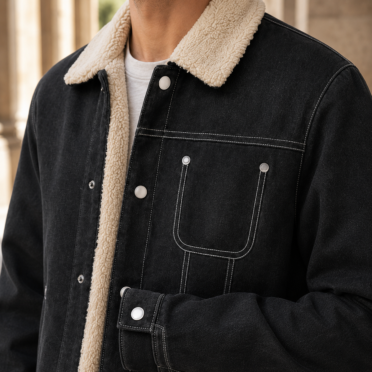 Ernest-Wren Fleece-Lined Jacket