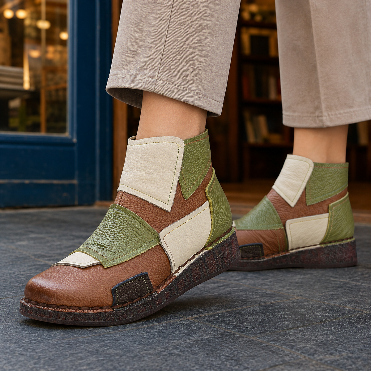 Fidenza Colorblock Boots
