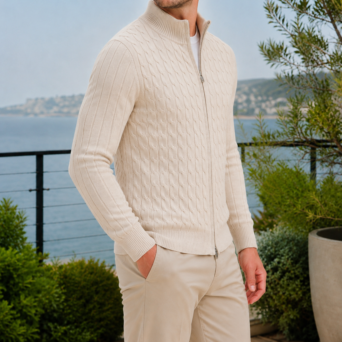 Torin Cable Knit Sweater