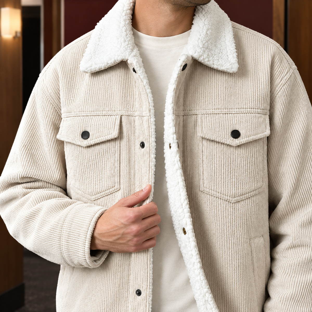 Mortimer-Miles Cashmere-Feel Jacket