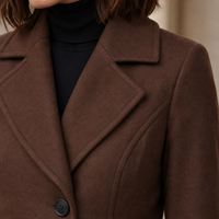 Evelina-Sage Tailored Overcoat