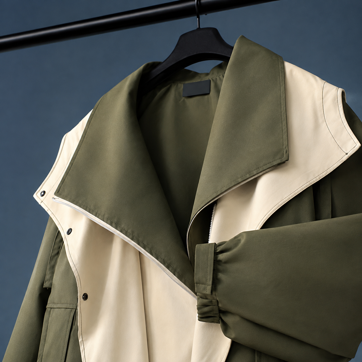 Giles-Jude Layered Windbreaker