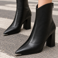 Borromeo Pointed Toe Boots