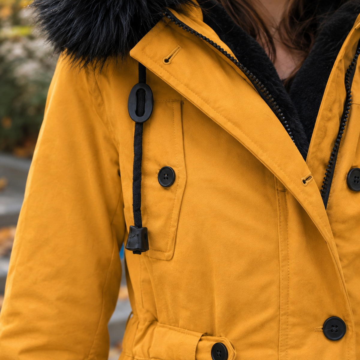 April-Marie Cinched Overcoat