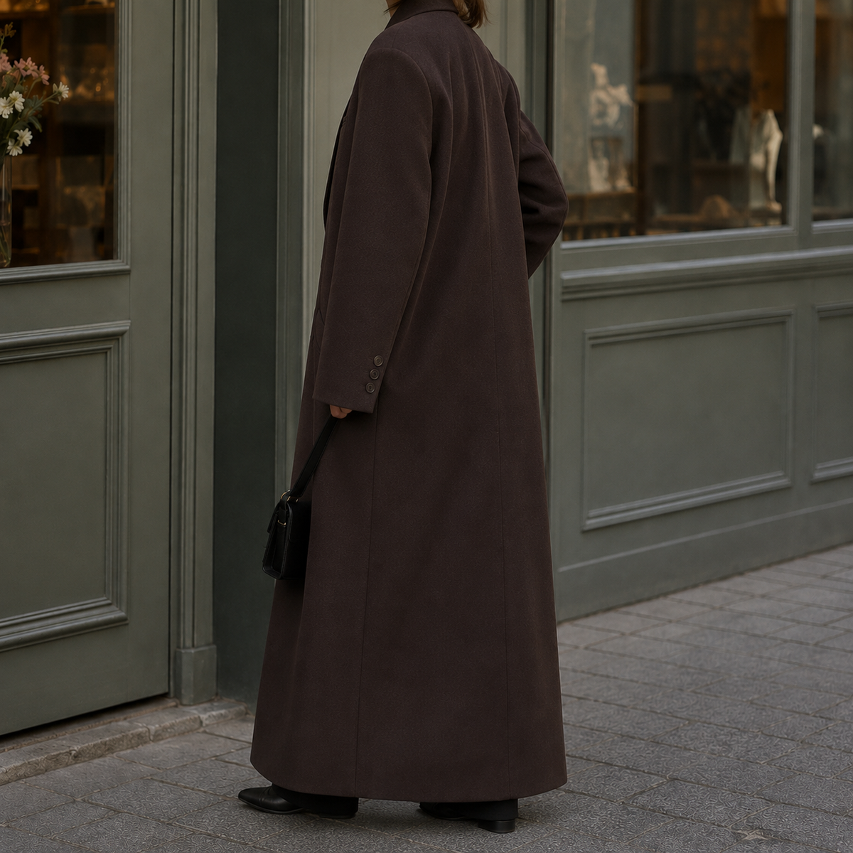 Saskia Wool Overcoat