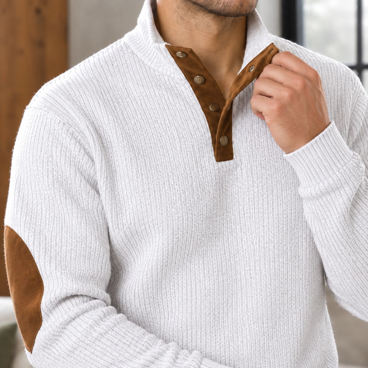 Elias-Ellis Ribbed Sweater
