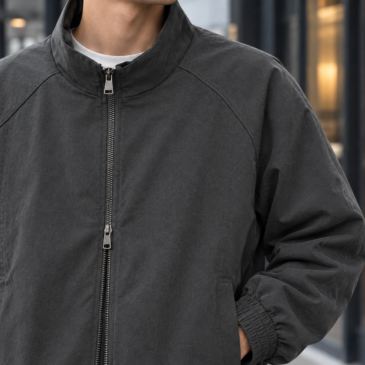 Charles Stand Collar Jacket