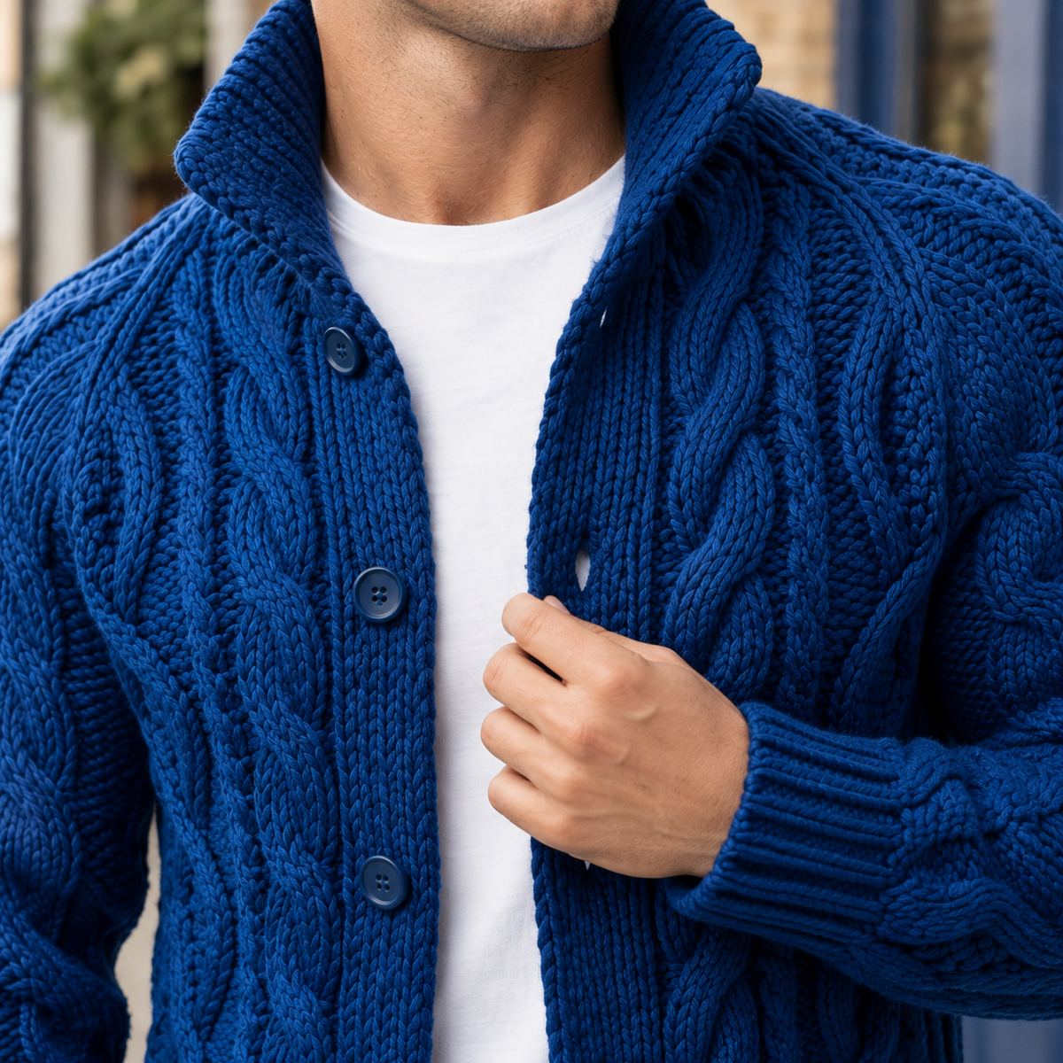 Dean Cable Knit Sweater