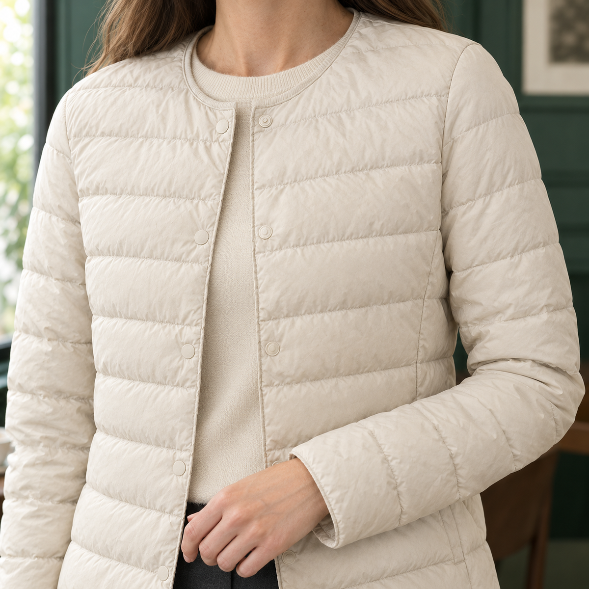 Hyacinth-Elise Quilted Jacket