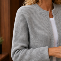 Livia-Grace Ribbed Cardigan