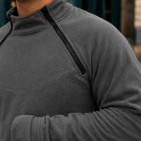 Ambrose-Stone Zip Neck Sweater