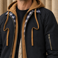 Rafferty-Wren Layered Bomber Jacket