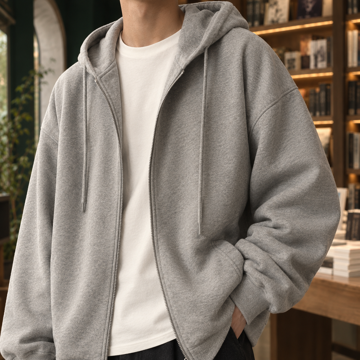Merrick-Hayes Zip Hoodie Jacket