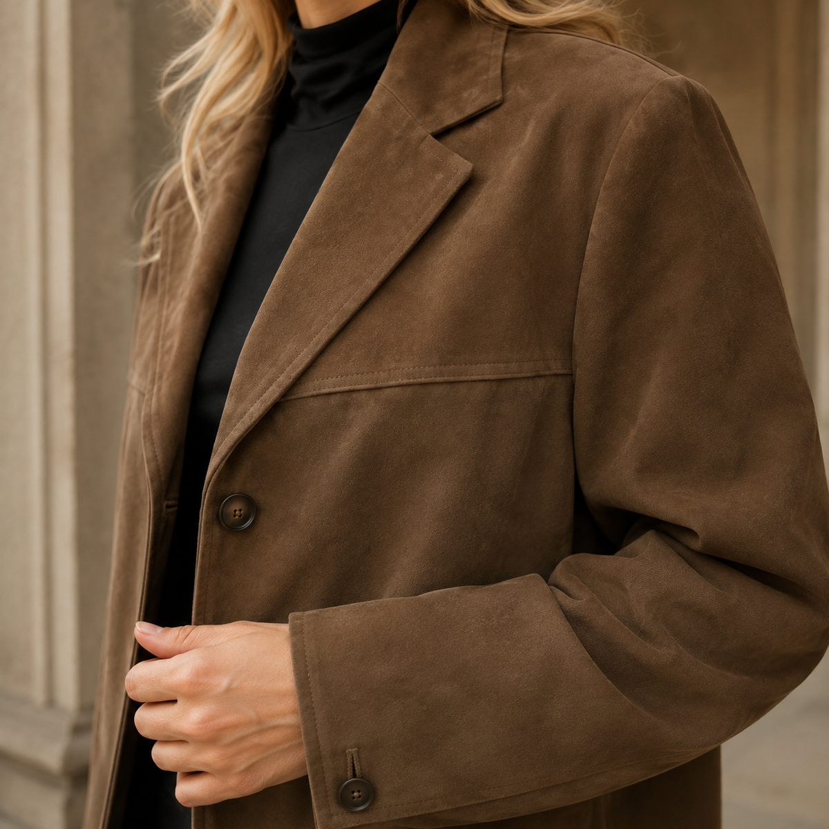 Tabitha-Skye Faux Suede Jacket