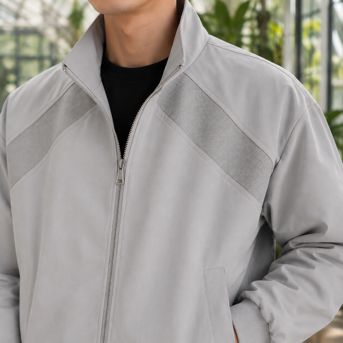 Casimir-West Stand Collar Jacket