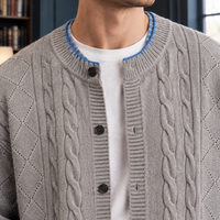 Hugh Cable Cardigan