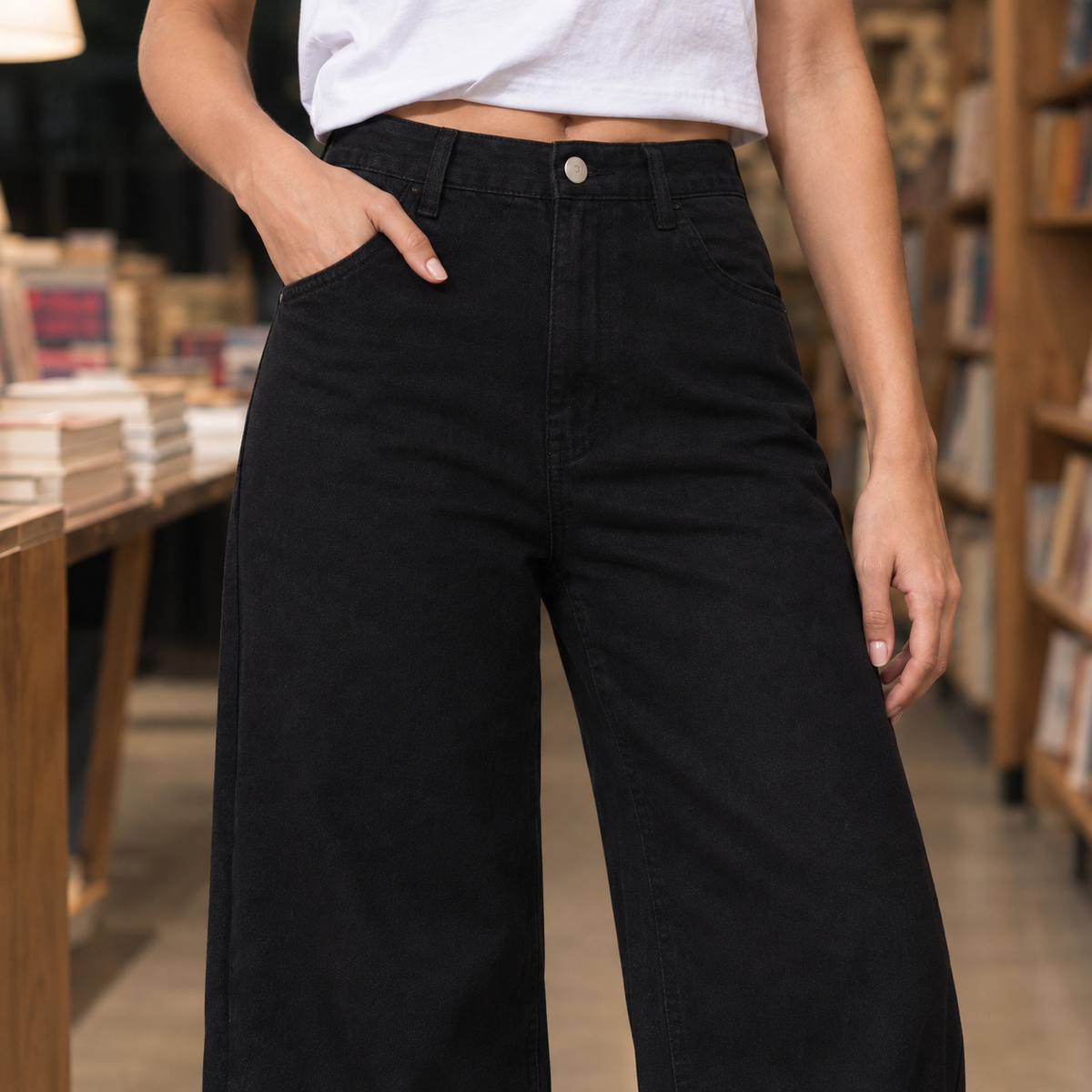 Charlize Wide Leg Jeans